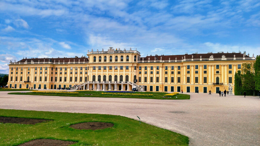 Austria Vienna Schnbrunn Palace South 001