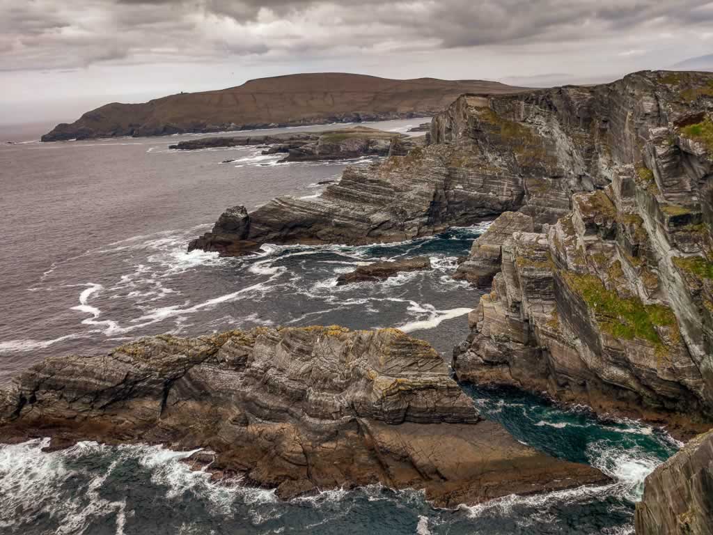 Wild Atlantic Way Ireland Kerry Cliffs Shoreline