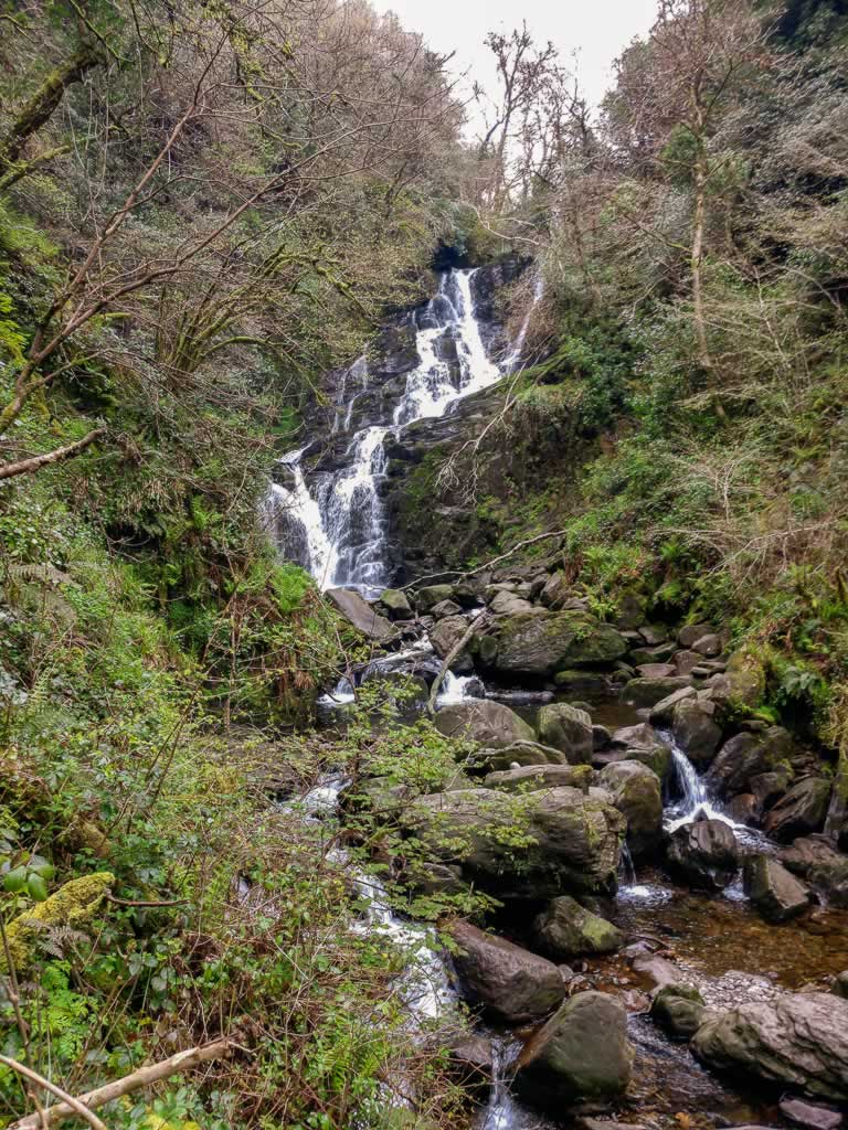 Wild Atlantic Way Ireland Killarney Torc Waterfall View