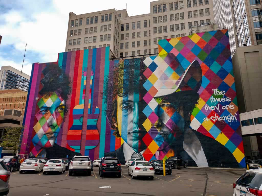 Minneapolis 04 Bob Dylan Mural Street Art