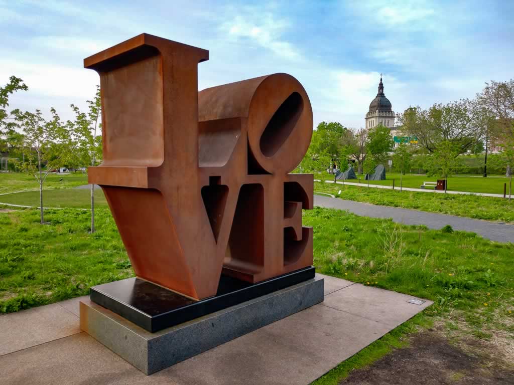 Minneapolis 19 Sculpture Garden Love Basilica