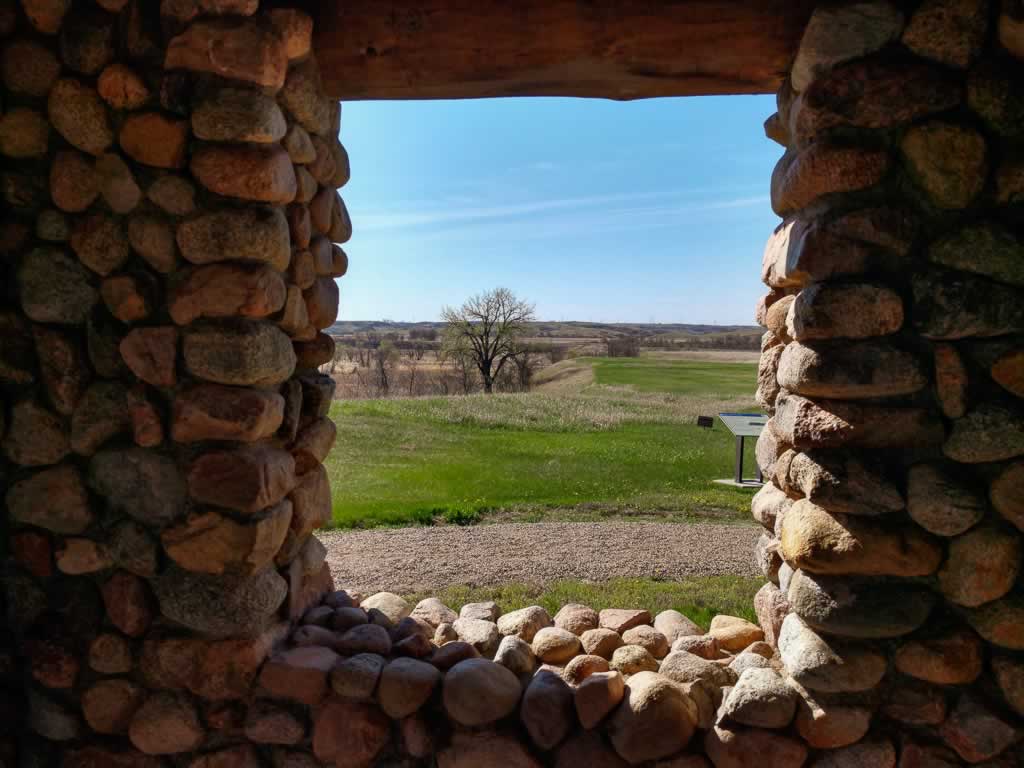 North Dakota Fort Clark Mandan Village
