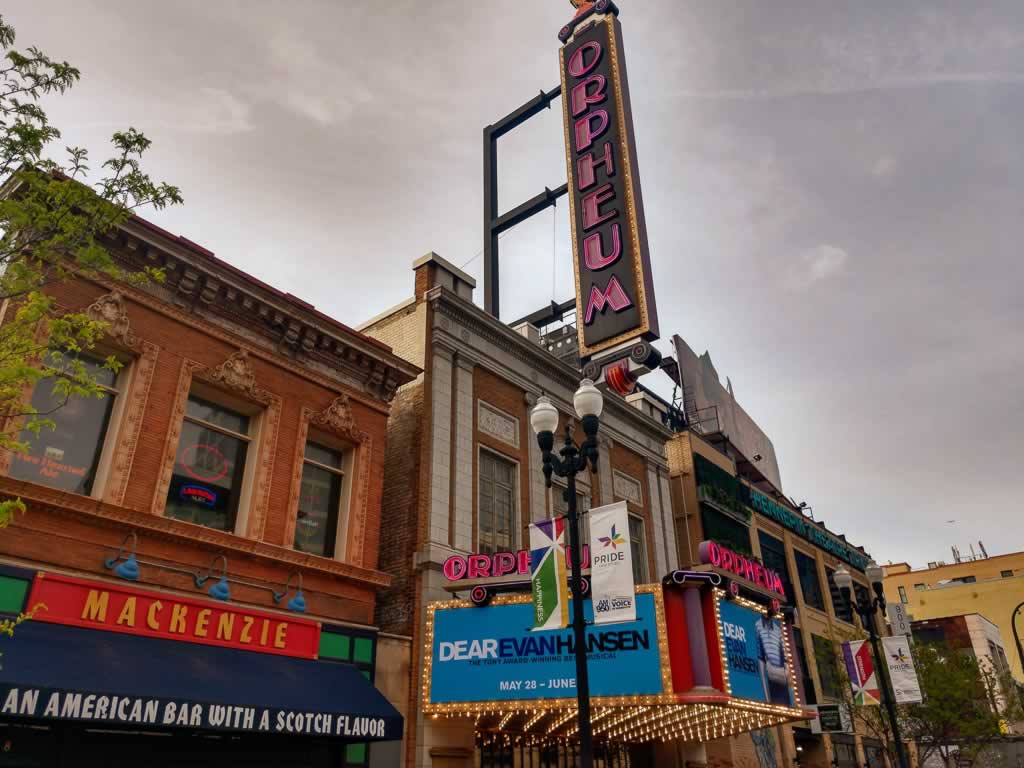 minneapolis orpheum theater prince