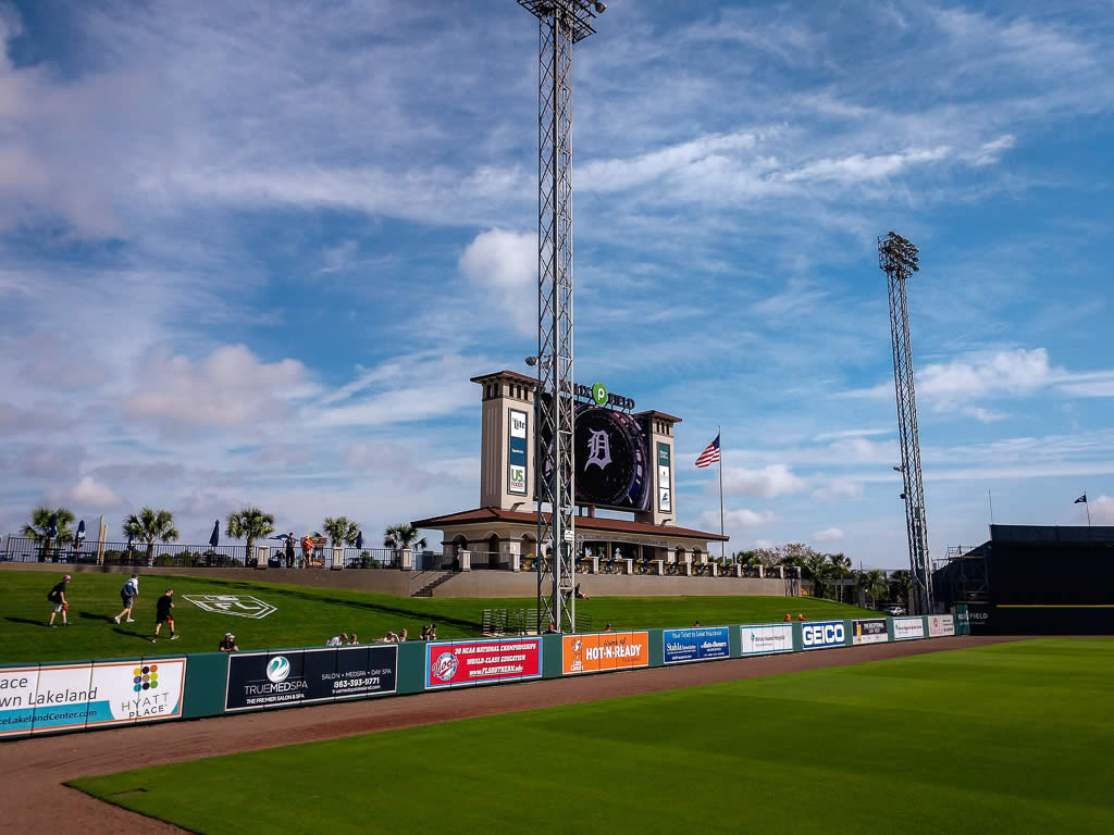 Florida Spring Training - The Berm at Joker Marchant Stadium
